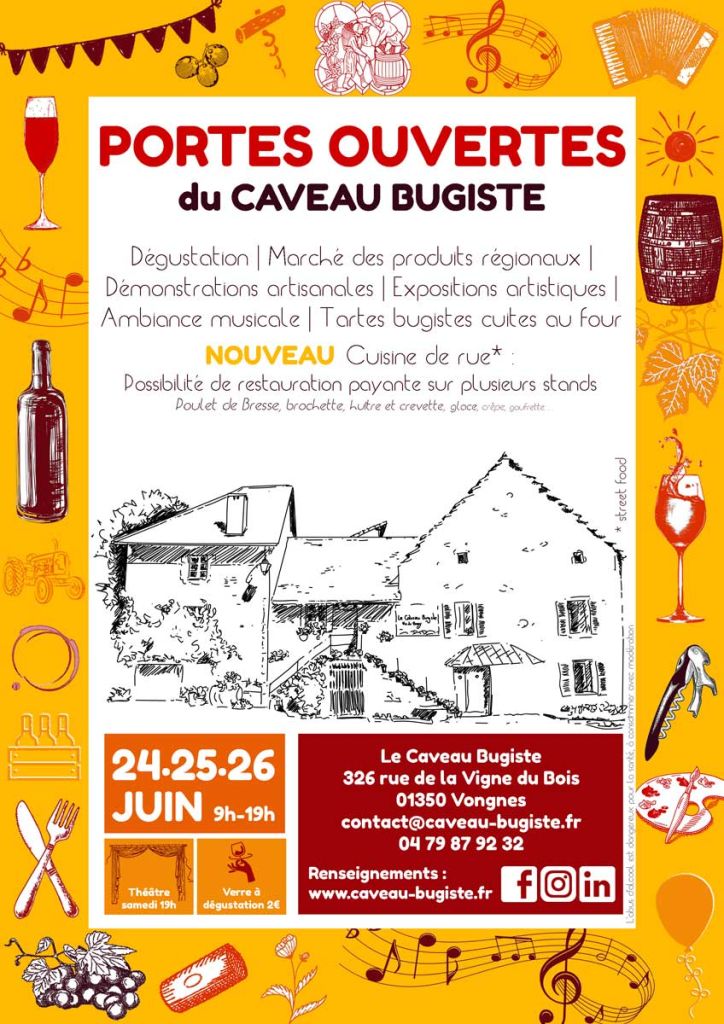 Portes ouvertes du caveau Bugiste