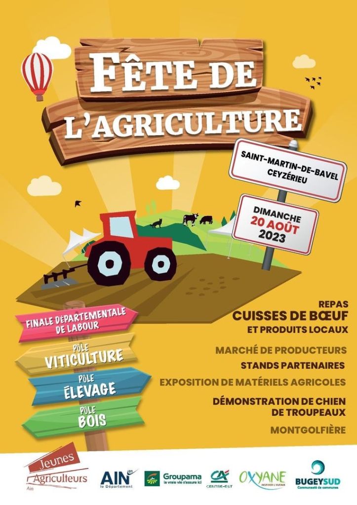 SAVE THE DATE : Fête de l’agriculture 2023