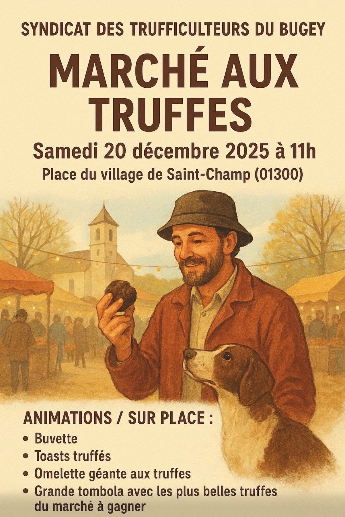 Marché aux truffes