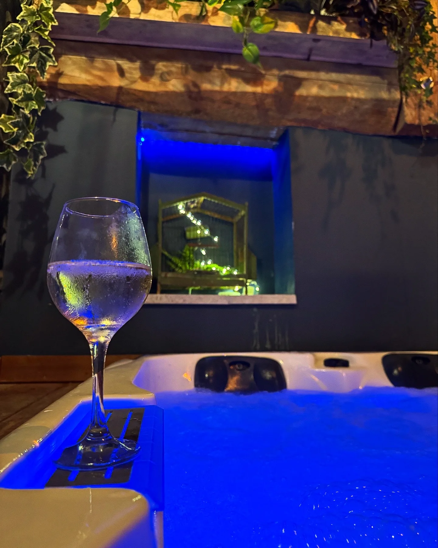 Jacuzzi du spa, moment de détente